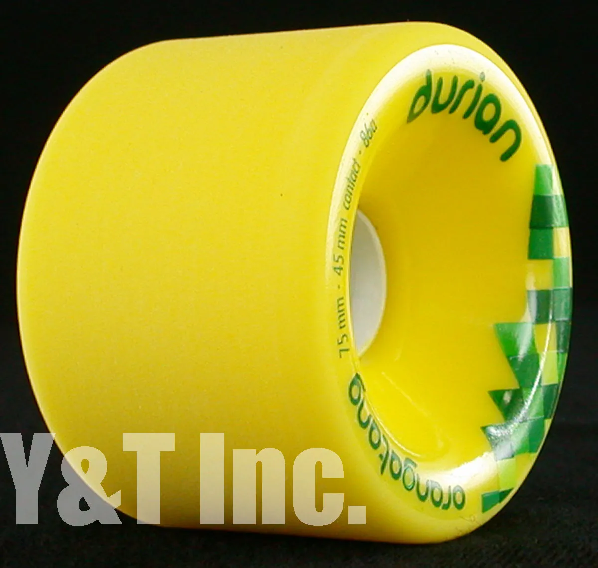 画像:ローデッド オランガタン フリーライド ドリアン 75mm 86a イエロー_2