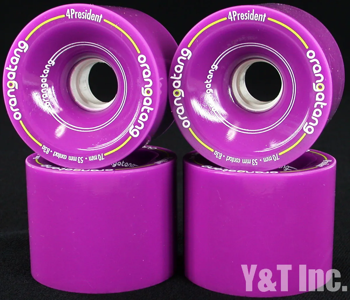 ローデッド オランガタン フォープレジデント 70mm 83a パープルの画像1 画像:ローデッド オランガタン フォープレジデント 70mm 83a パープル_1