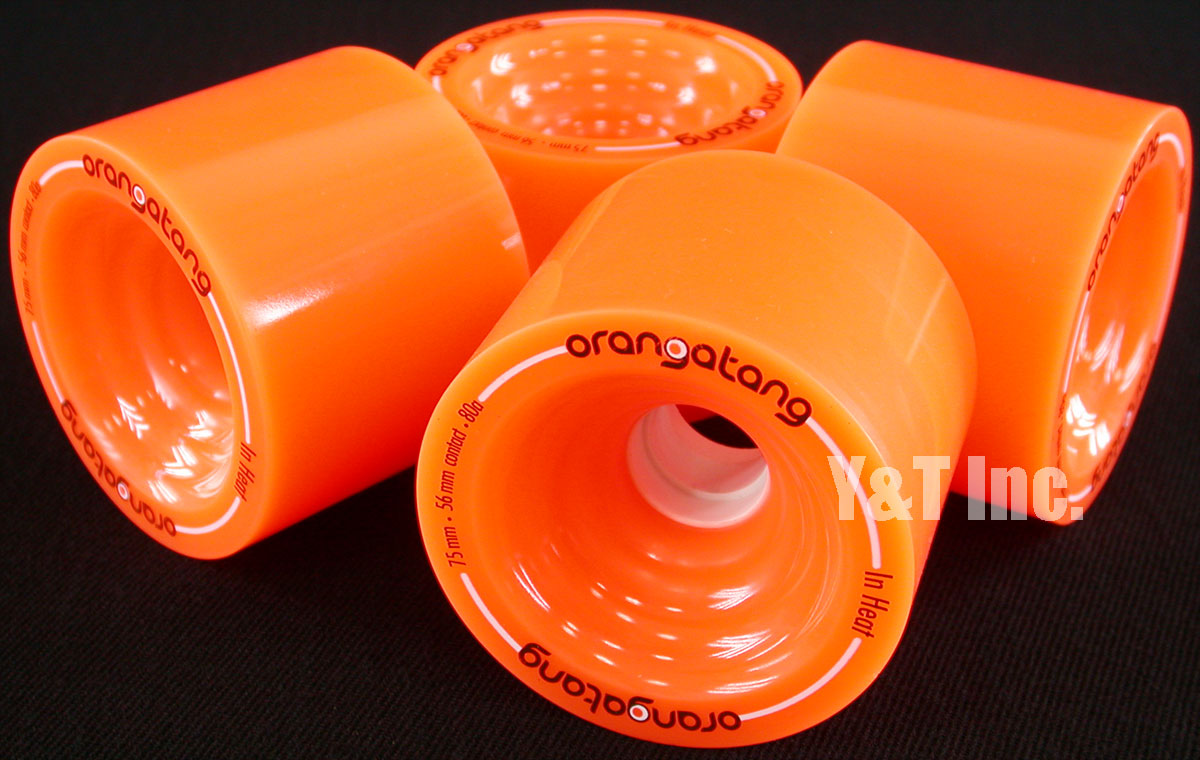 Orangatang In Heat 75mm 80a ロンスケ ウィール | hartwellspremium.com