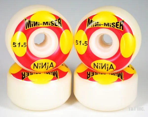 ニンジャベアリング ミニマイザー専用ウィール 51.5mmの画像1 画像:ニンジャベアリング ミニマイザー専用ウィール 51.5mm_1