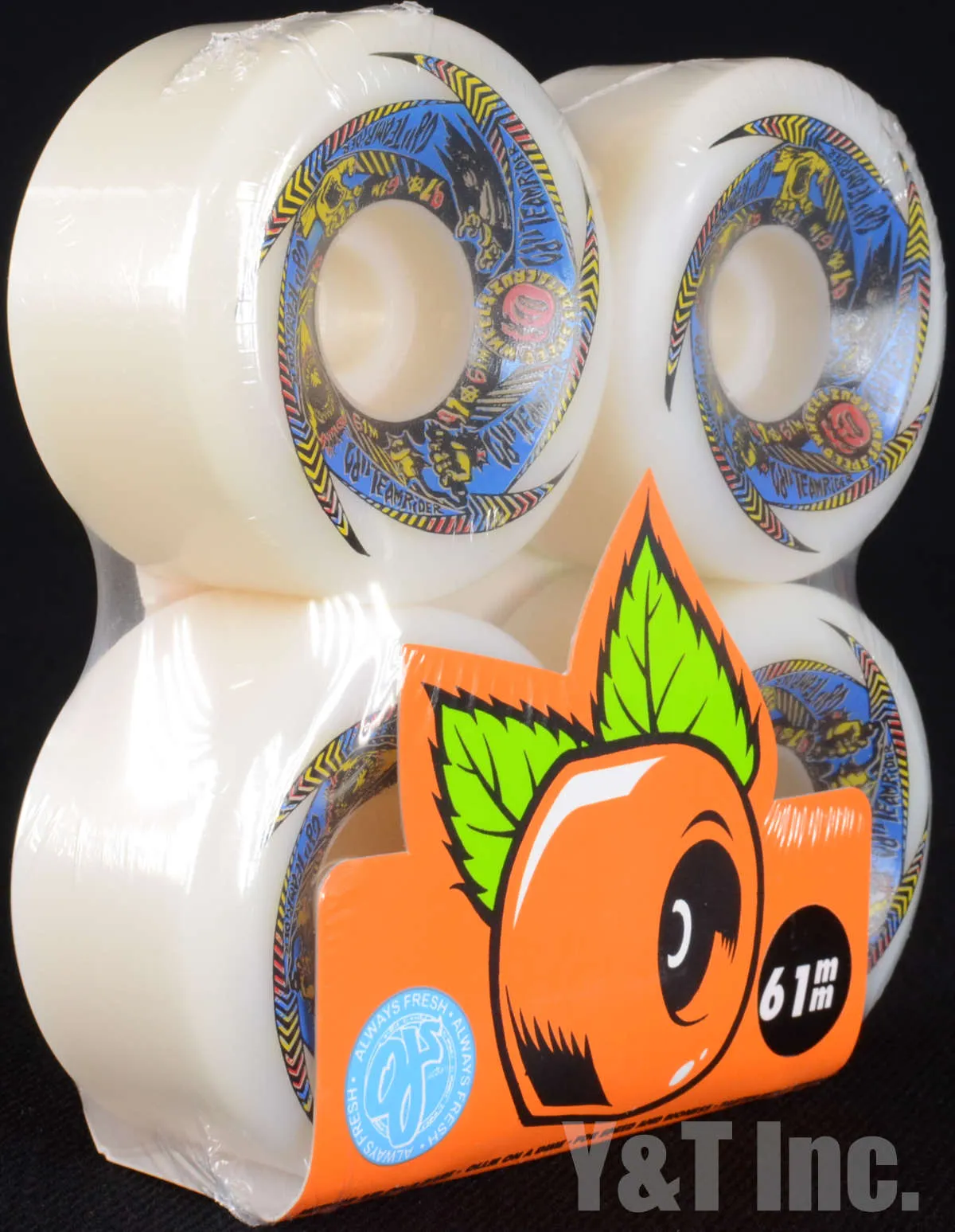 オージェーウィール チームライダー スピードウィール 61mm 97a ホワイトの画像2 画像:オージェーウィール チームライダー スピードウィール 61mm 97a ホワイト_2