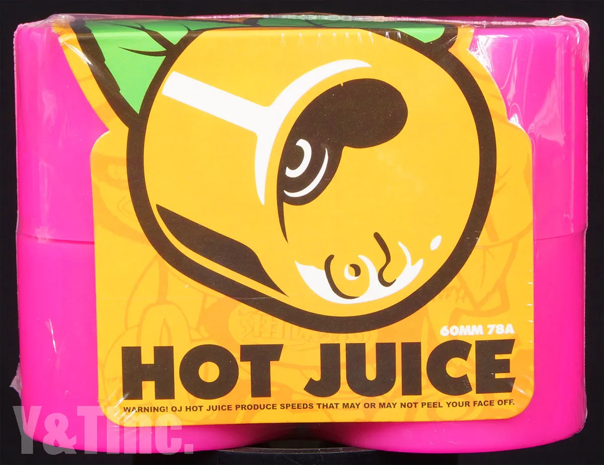 オージェースリー ホットジュース 60mm 78a ピンクの画像1 画像:オージェースリー ホットジュース 60mm 78a ピンク_1