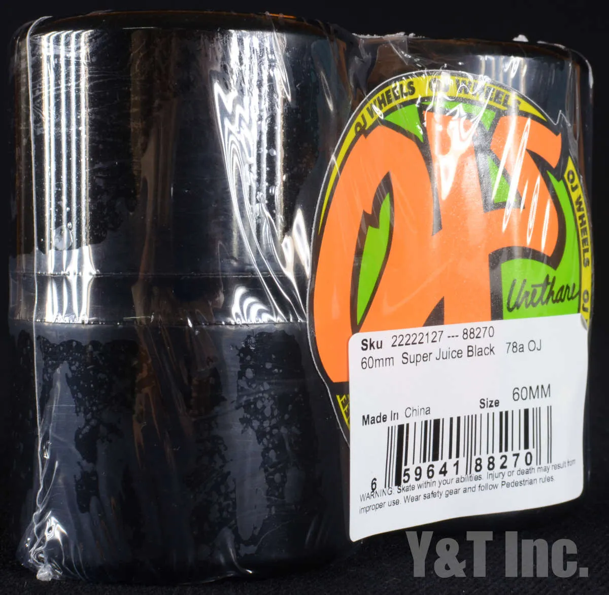 オージェーウィール スーパージュース 60mm 78a ブラックの画像3 画像:オージェーウィール スーパージュース 60mm 78a ブラック_3