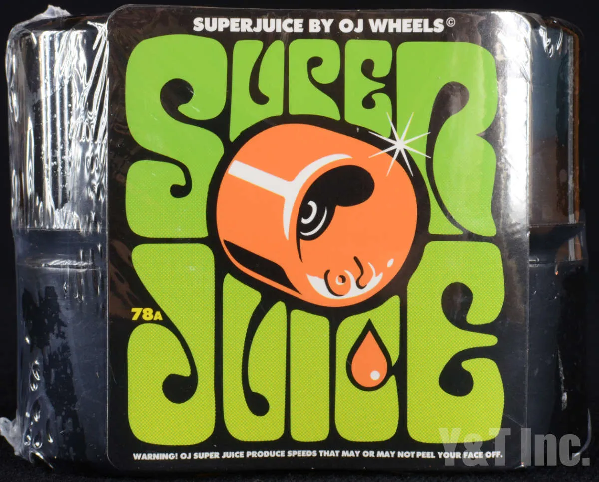 オージェーウィール スーパージュース 60mm 78a ブラックの画像1 画像:オージェーウィール スーパージュース 60mm 78a ブラック_1