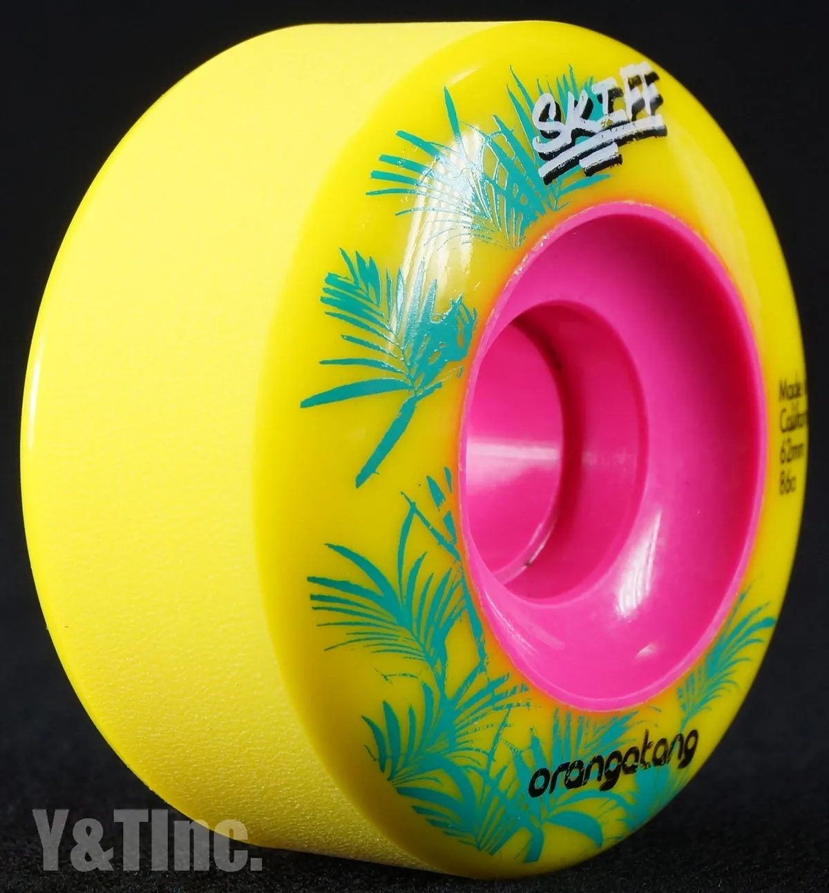 ローデッド オランガタン スキフ 62mm 86a イエローの画像2 画像:ローデッド オランガタン スキフ 62mm 86a イエロー_2