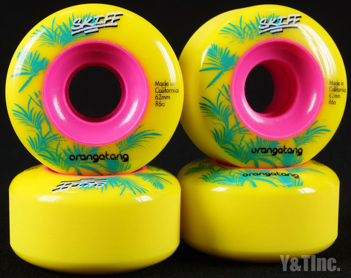 ローデッド オランガタン スキフ 62mm 86a イエローの画像1 画像:ローデッド オランガタン スキフ 62mm 86a イエロー_1