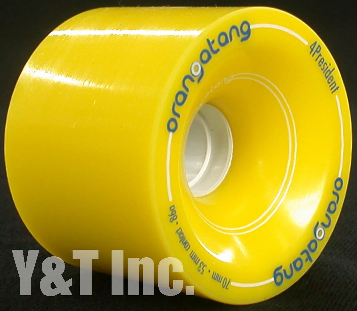 ローデッド オランガタン フォープレジデント 70mm 86a イエローの画像2 画像:ローデッド オランガタン フォープレジデント 70mm 86a イエロー_2