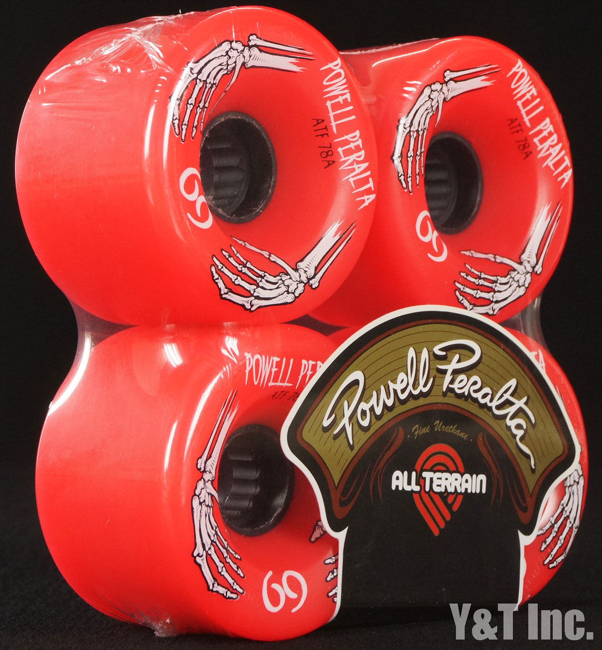 POWELL ALL TERRAIN 69mm 78a Red_2