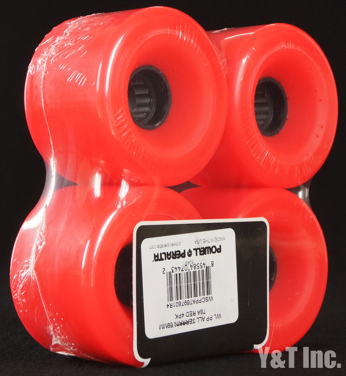 POWELL ALL TERRAIN 69mm 78a Red_3