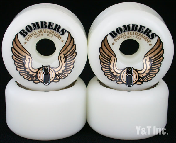 POWELL BOMBER 64mm 85a WHITE_1