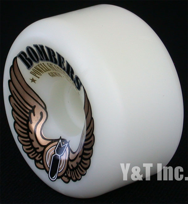 パウエル ボンバー 68mm 85a ホワイトの画像2 画像:パウエル ボンバー 68mm 85a ホワイト_2