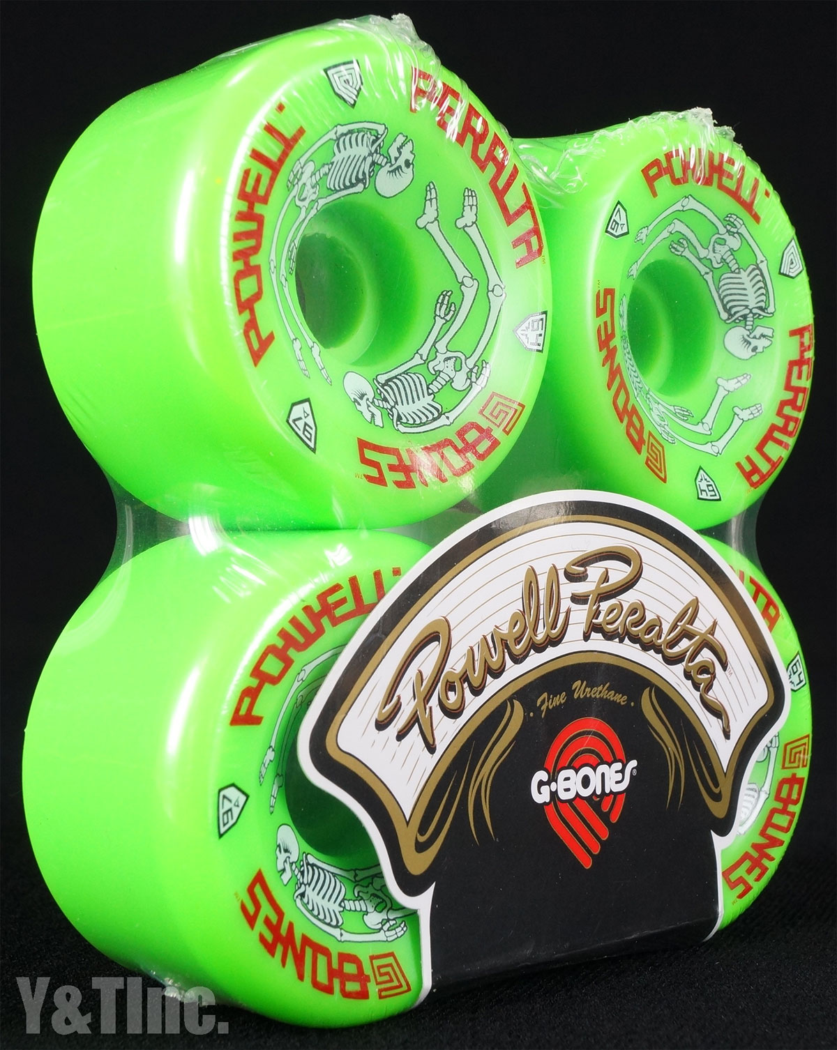 POWELL PERALTA G-BONES 64mm 97a GREEN 2
