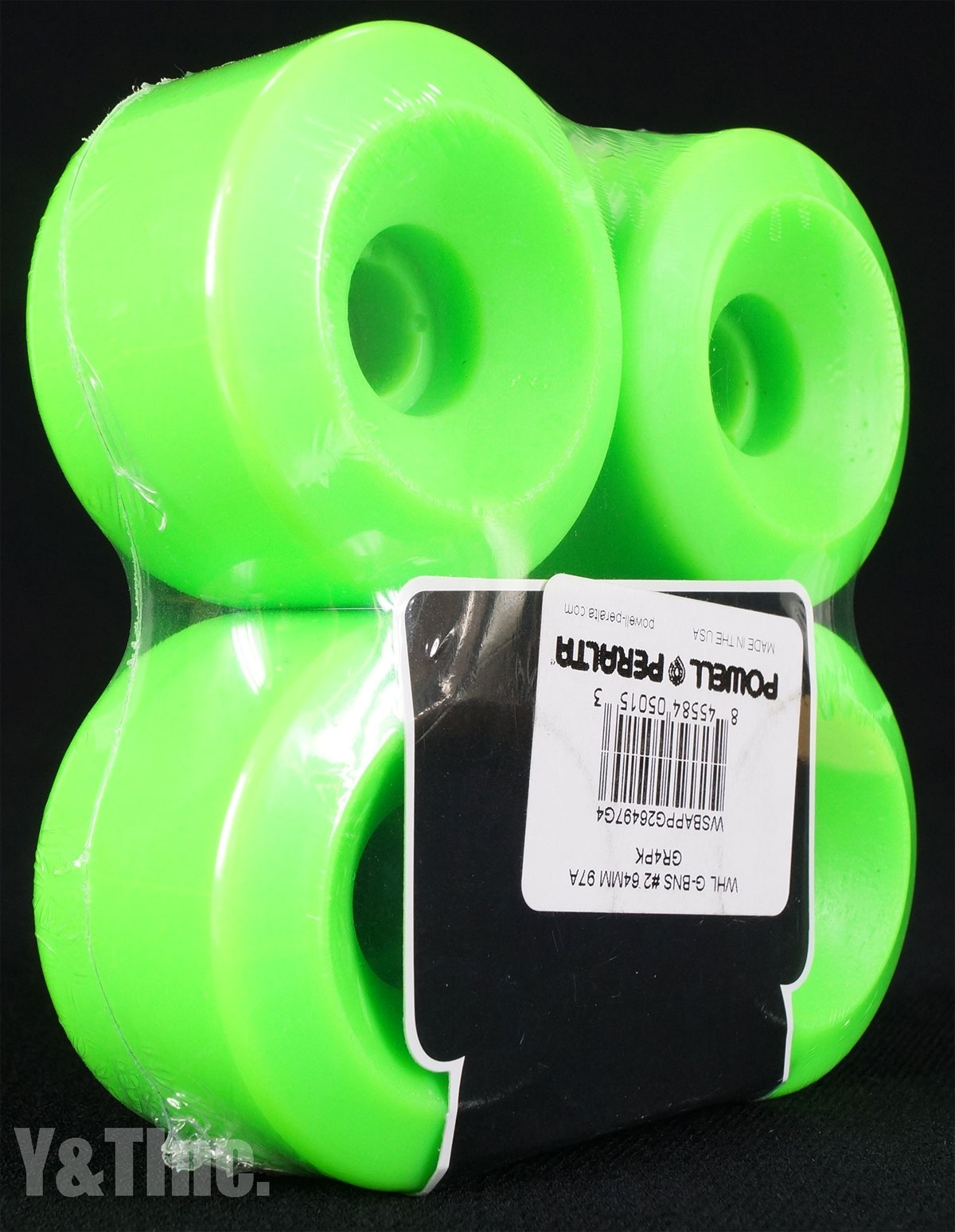 POWELL PERALTA G-BONES 64mm 97a GREEN 3