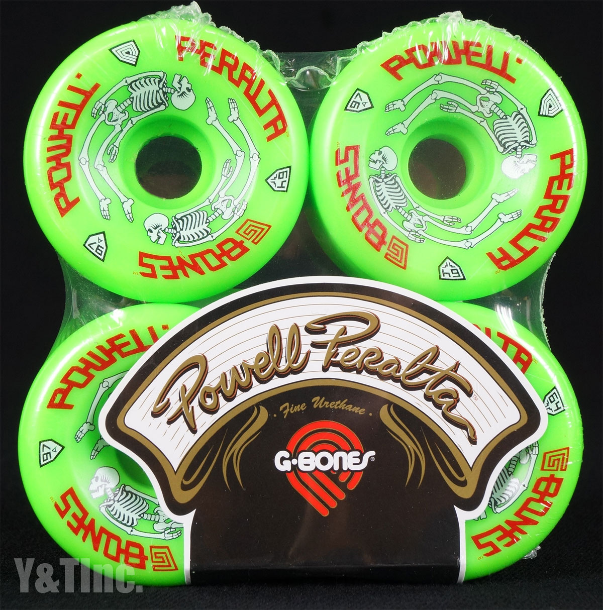 POWELL PERALTA G-BONES 64mm 97a GREEN 1