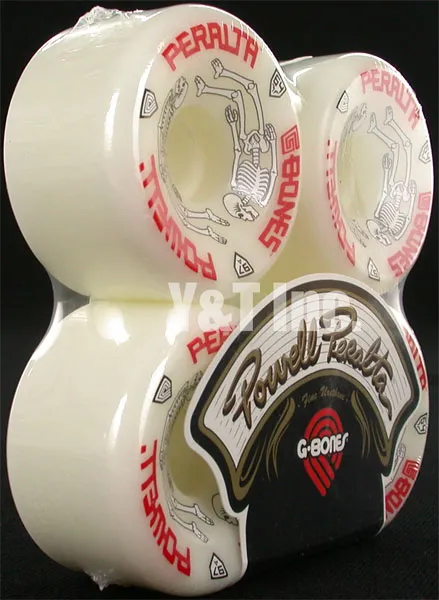 パウエル ジーボーンズ 64mm 97a ホワイトの画像2 画像:パウエル ジーボーンズ 64mm 97a ホワイト_2