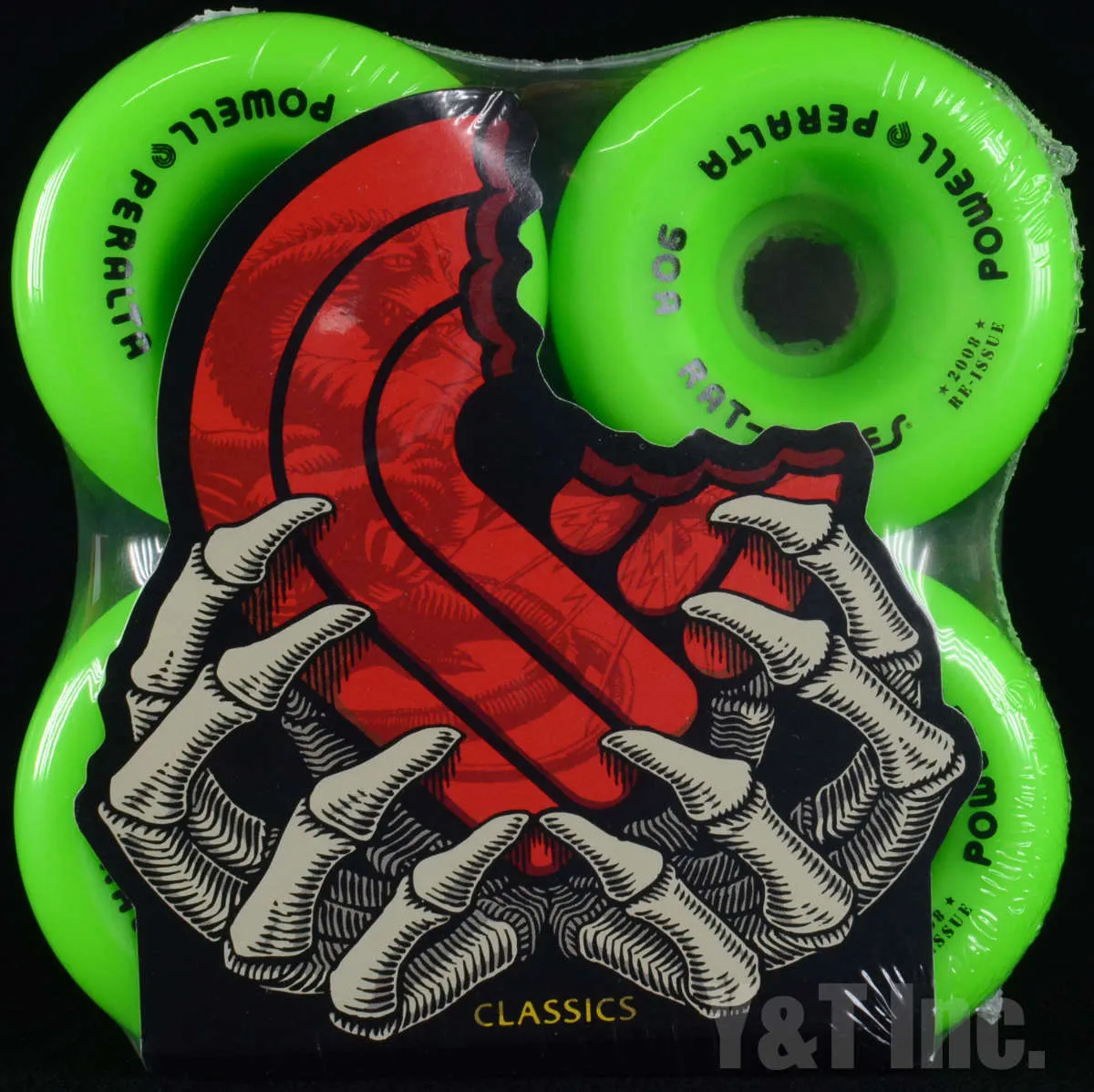 パウエル ラットボーン 60mm 90a グリーンの画像1 画像:パウエル ラットボーン 60mm 90a グリーン_1