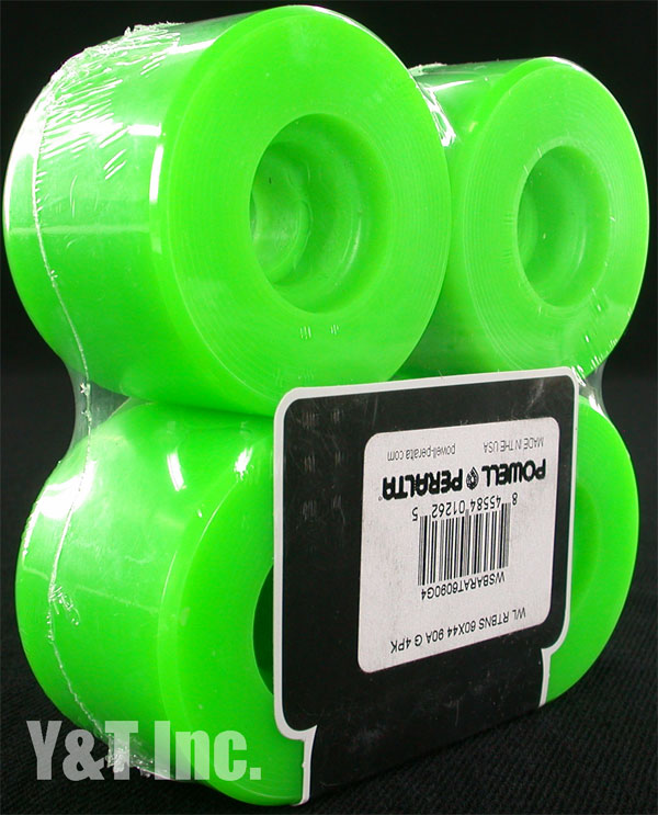 POWELL PERALTA RAT BONES 60mm 90a GREEN 3