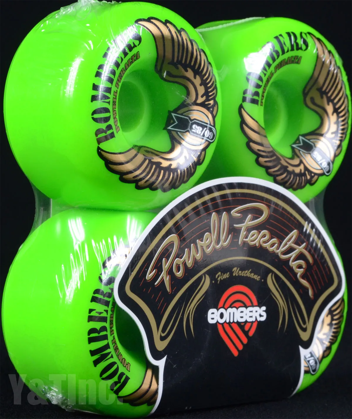 画像:パウエル ボンバー 60mm 85a グリーン_2