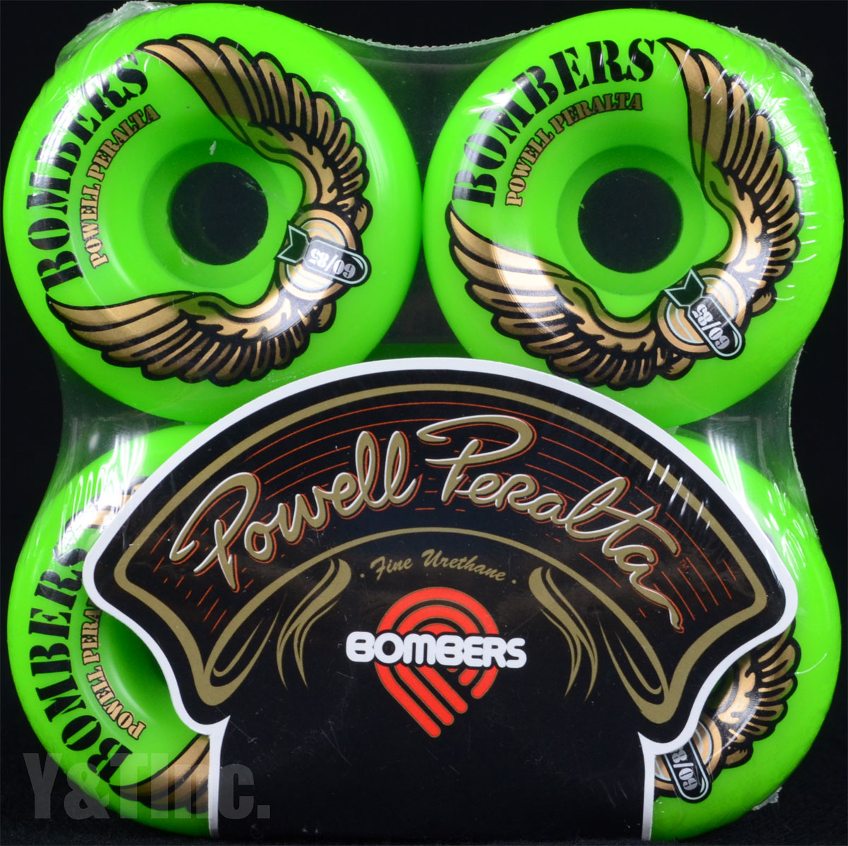 POWELL BOMBER 60mm 85a GREEN_1