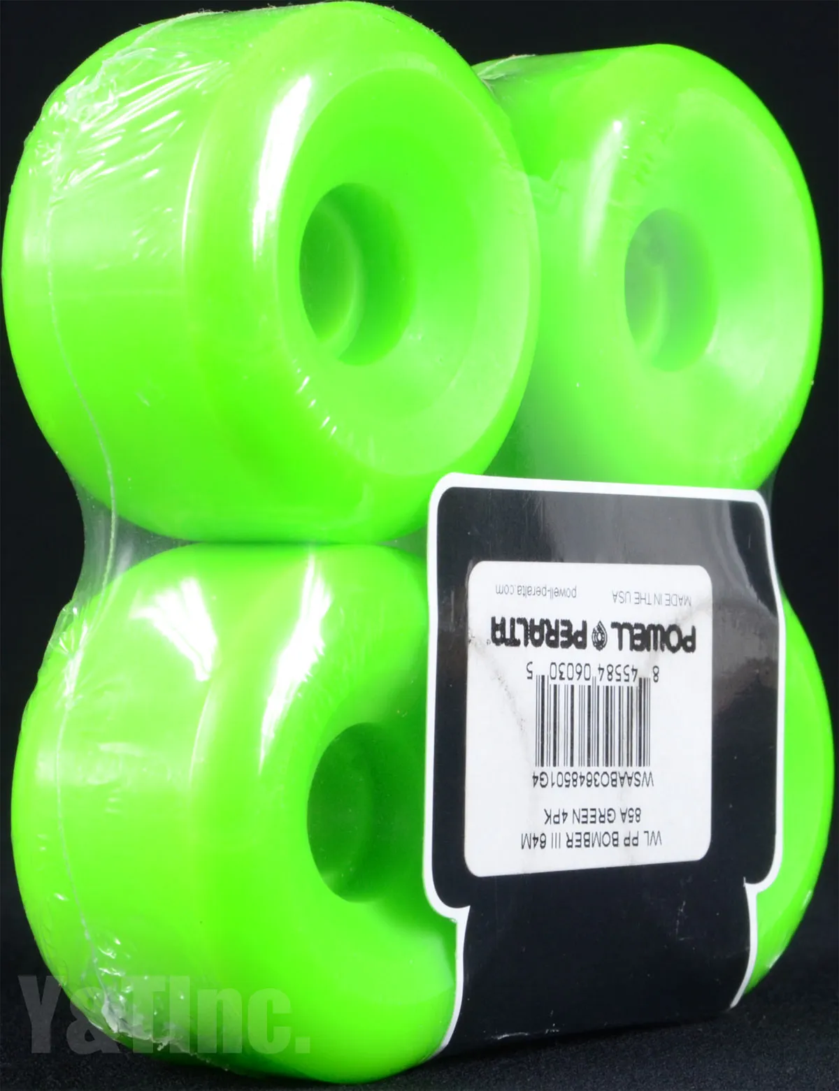 パウエル ボンバー 64mm 85a グリーンの画像3 画像:パウエル ボンバー 64mm 85a グリーン_3