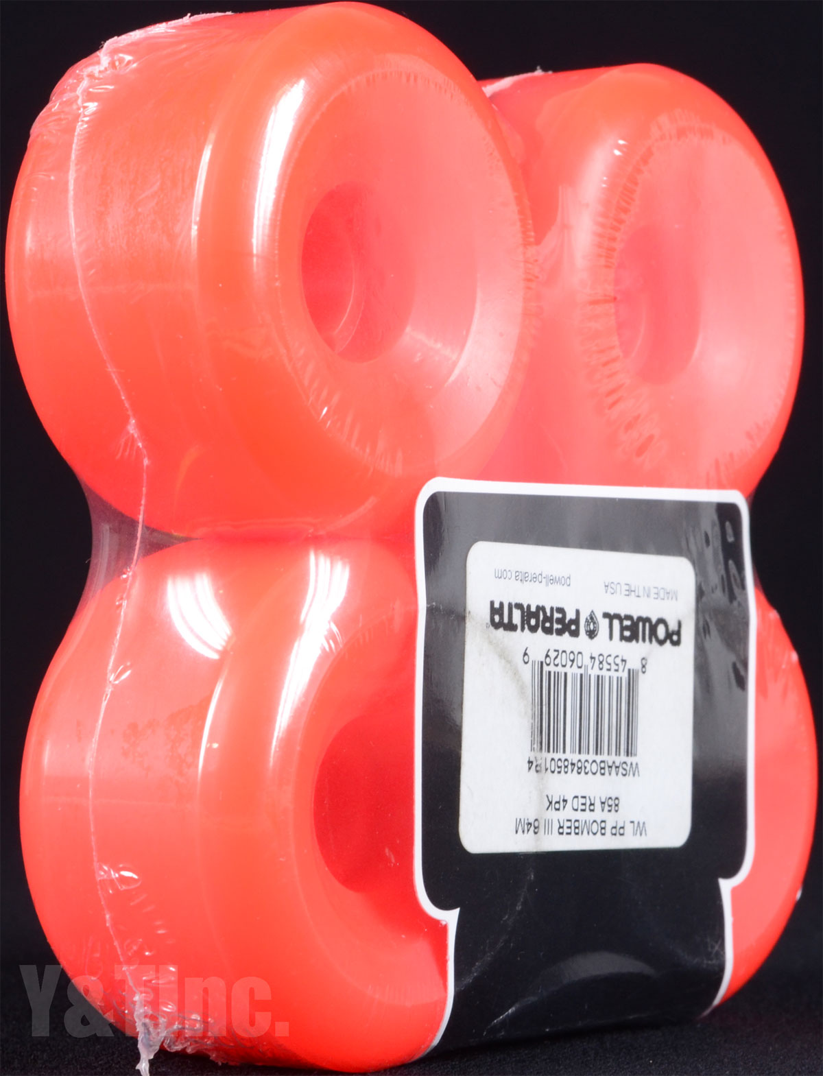 パウエル ボンバー 64mm 85a レッドの画像3 画像:パウエル ボンバー 64mm 85a レッド_3