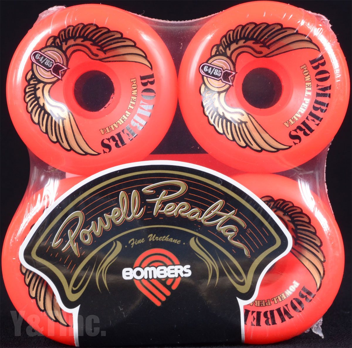 POWELL BOMBER 64mm 85a RED_1