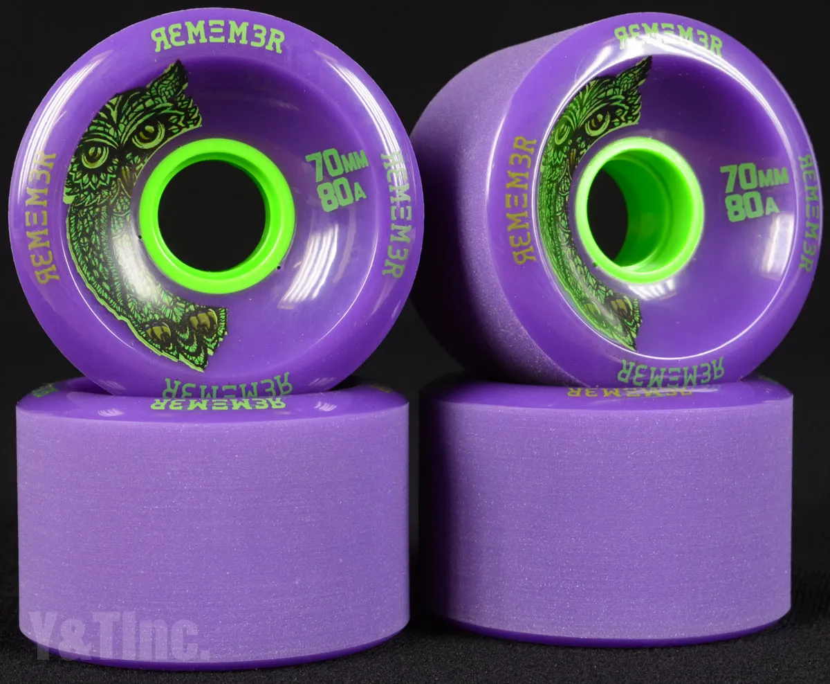 リメンバー フート 70mm 80a パープルの画像1 画像:リメンバー フート 70mm 80a パープル_1