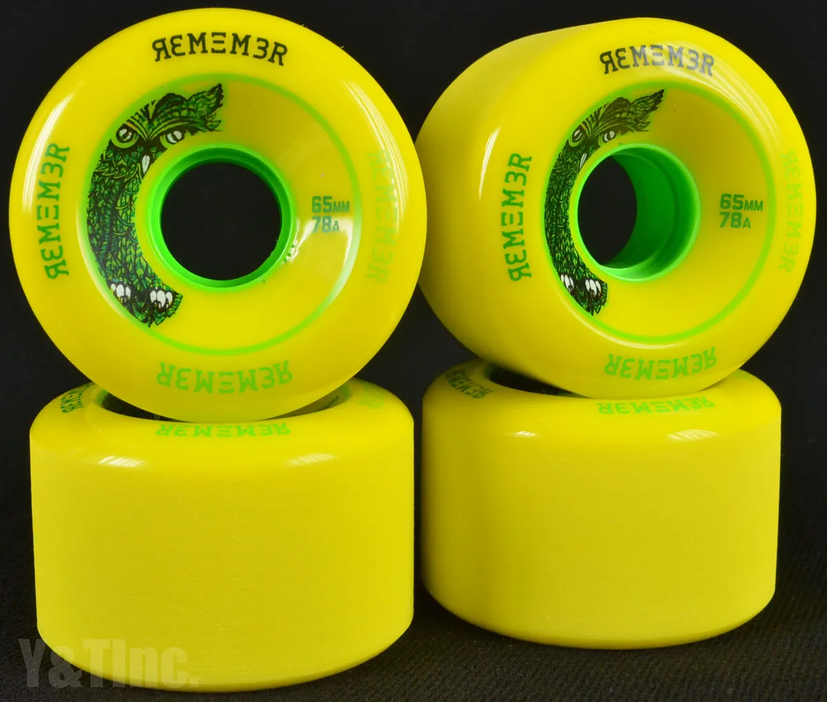 リメンバー リルフート 65mm 78a イエローの画像1 画像:リメンバー リルフート 65mm 78a イエロー_1