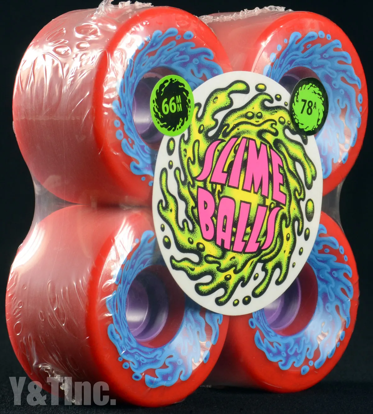 サンタクルーズ スライムボール OG スライム 66mm 78a レッドパープルの画像2 画像:サンタクルーズ スライムボール OG スライム 66mm 78a レッドパープル_2