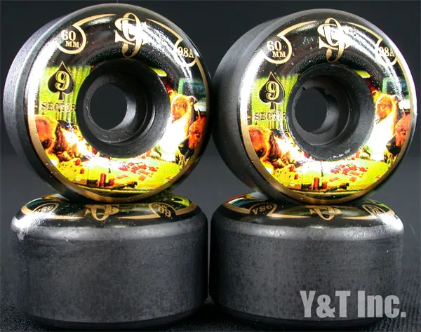 セクターナイン 60mm 98a ブラックの画像1 画像:セクターナイン 60mm 98a ブラック_1