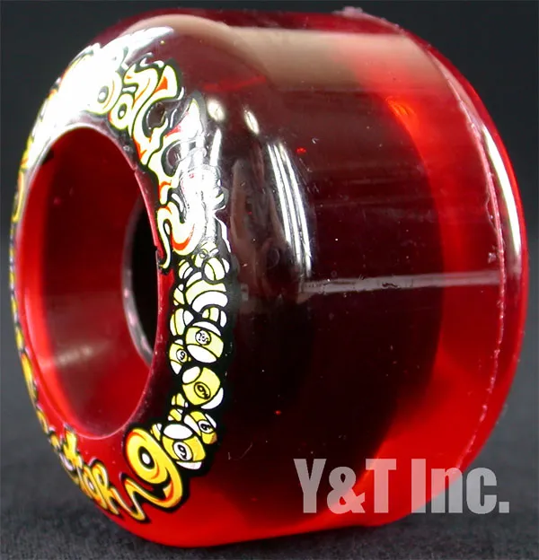 セクターナイン ナインボール 65mm 78a クリアーレッドの画像2 画像:セクターナイン ナインボール 65mm 78a クリアーレッド_2