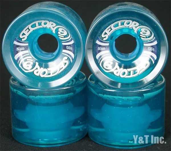 画像:セクターナイン スラローム 69mm 80a クリアーブルー_1