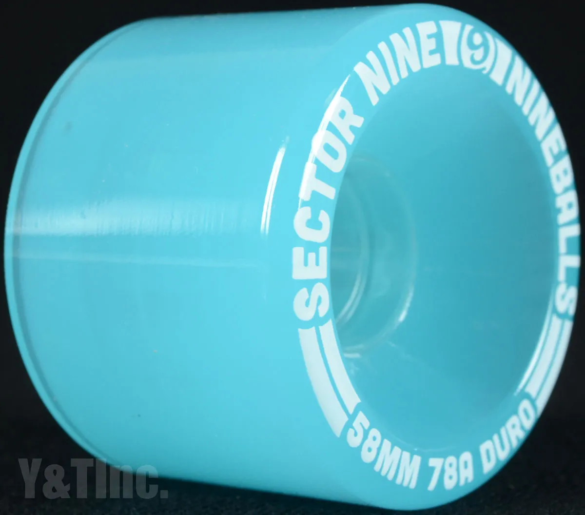 セクターナイン ナインボール 58mm 78a クリアブルーの画像2 画像:セクターナイン ナインボール 58mm 78a クリアブルー_2