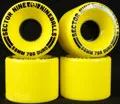ウィール セクターナイン ナインボール 58mm 78a イエロー