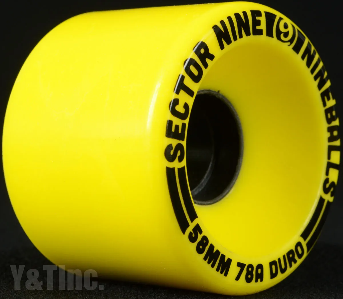 セクターナイン ナインボール 58mm 78a イエローの画像2 画像:セクターナイン ナインボール 58mm 78a イエロー_2