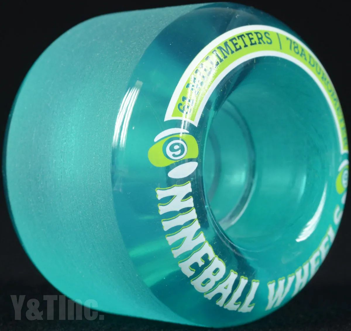 セクターナイン ナインボール 61mm 78a クリアブルーの画像2 画像:セクターナイン ナインボール 61mm 78a クリアブルー_2