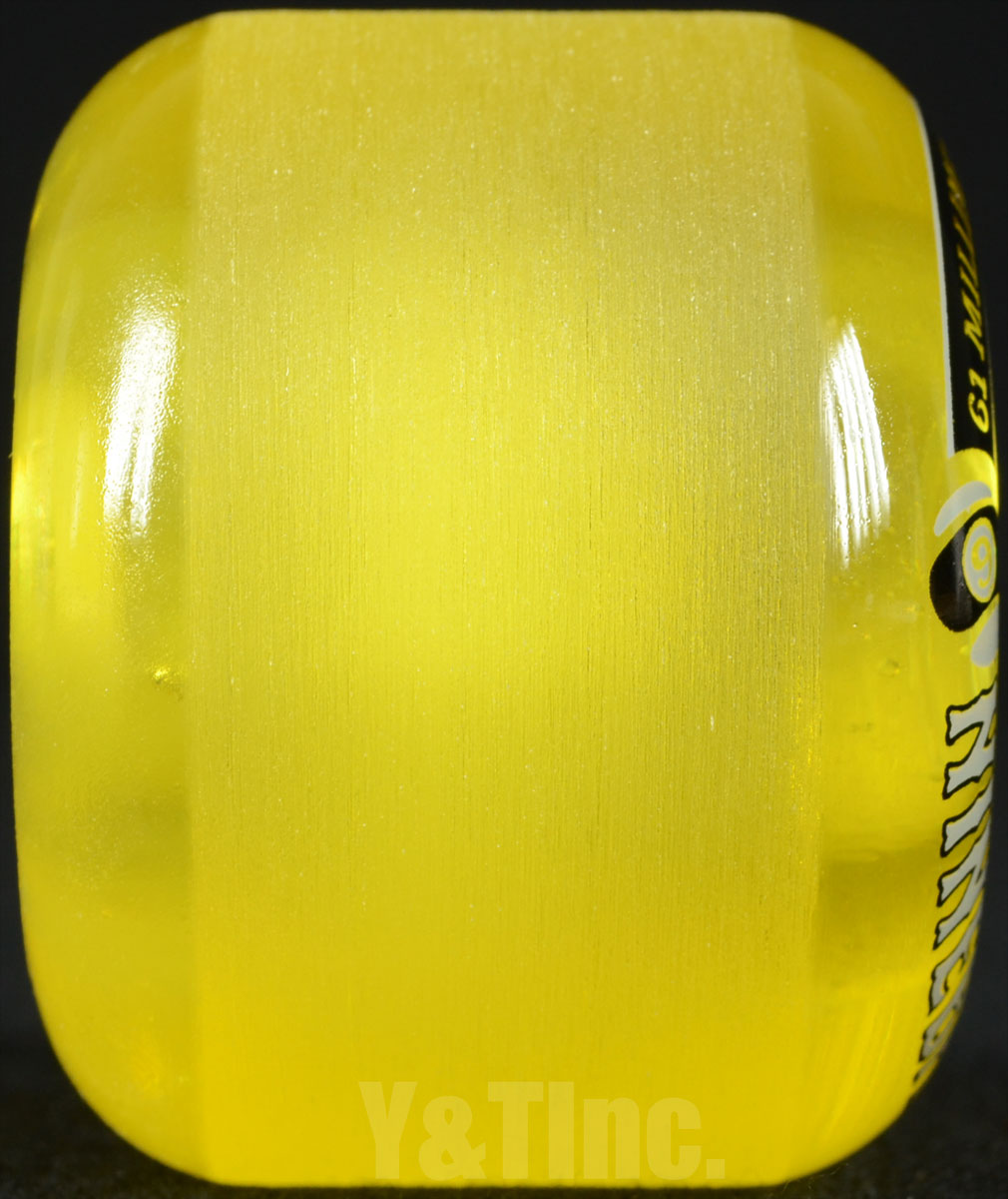 セクターナイン ナインボール 61mm 78a クリアイエローの画像4 画像:セクターナイン ナインボール 61mm 78a クリアイエロー_4