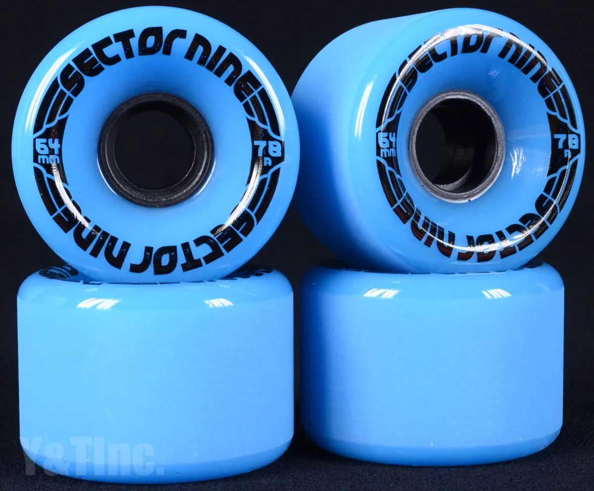 セクターナイン ナインボール 64mm 78a ブルーの画像1 画像:セクターナイン ナインボール 64mm 78a ブルー_1