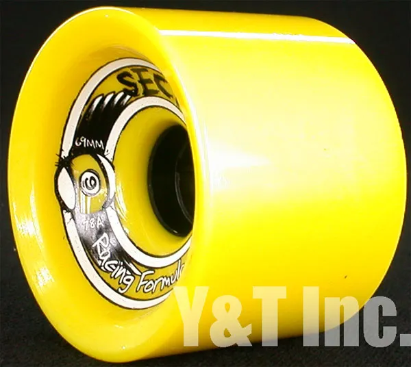 セクターナイン レーシングフォーミュラ 69mm 78a イエローの画像2 画像:セクターナイン レーシングフォーミュラ 69mm 78a イエロー_2