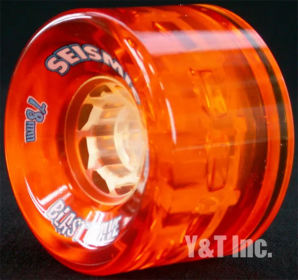 サイズミック ブラストウェーブ 78mm 75a クリアーオレンジの画像2 画像:サイズミック ブラストウェーブ 78mm 75a クリアーオレンジ_2