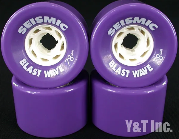 サイズミック ブラストウェーブ 78mm 83a パープルの画像1 画像:サイズミック ブラストウェーブ 78mm 83a パープル_1