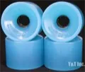 ウィール サイズミック ホットスポット 69mm 76a クリアブルー