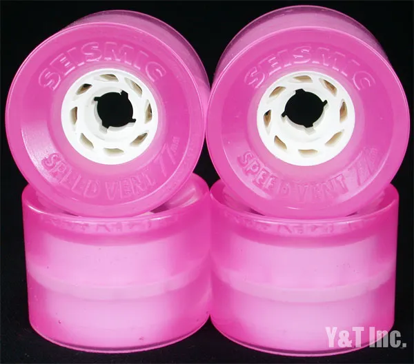 サイズミック スピードベント 77mm 75a クリアーマジェンタの画像1 画像:サイズミック スピードベント 77mm 75a クリアーマジェンタ_1