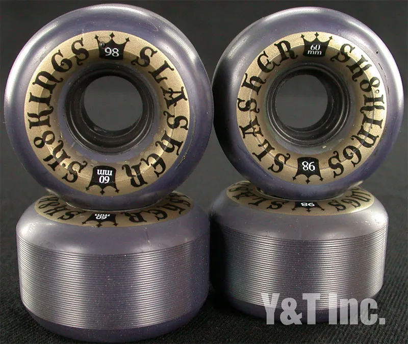 スケートキング 60mm 98a スラッシャー ブラックの画像1 画像:スケートキング 60mm 98a スラッシャー ブラック_1