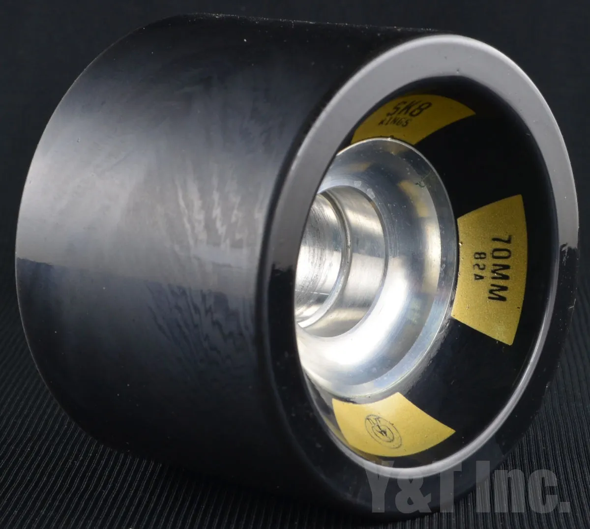 スケートキング 70mm 82a ターボ アルミコア ブラックの画像2 画像:スケートキング 70mm 82a ターボ アルミコア ブラック_2