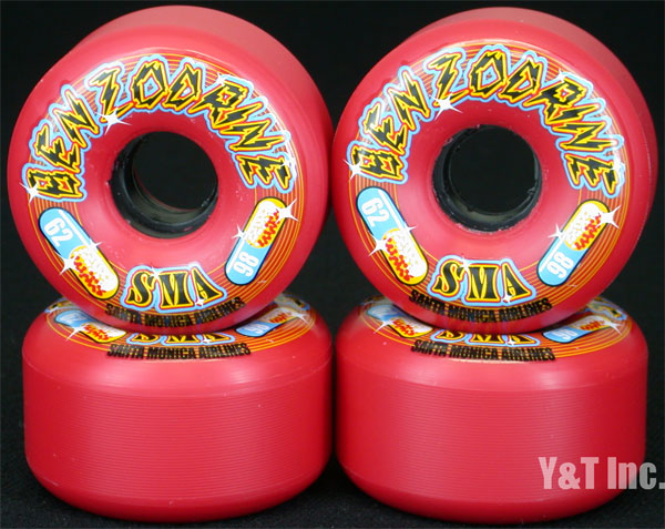 SMA 62mm 98a RED 1