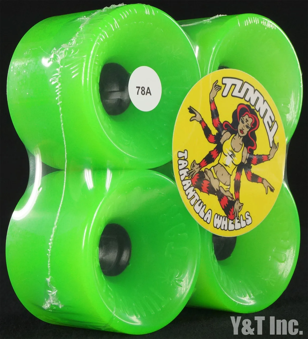 トンネル タランチュラ 70mm 78a クリアーグリーンの画像2 画像:トンネル タランチュラ 70mm 78a クリアーグリーン_2