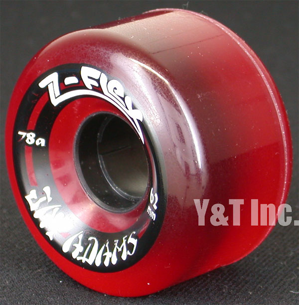 画像:ジーフレックス ジェイアダムス 62mm 78a クリアーレッド_2