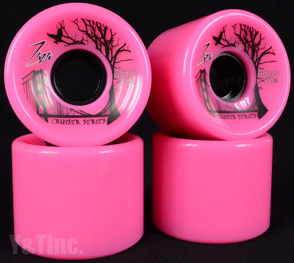 ザザ クルーザー 65mm 78a ピンクの画像1 画像:ザザ クルーザー 65mm 78a ピンク_1